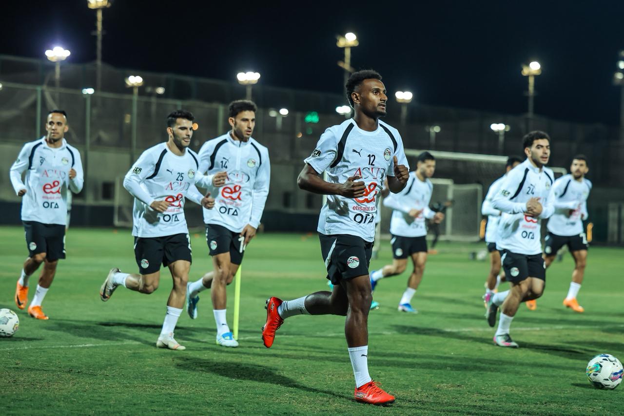 منتخب مصر يخوض ثالث  تدريباته بمركز المنتخبات الوطنية استعدادا لوديتي السعودية و إسبانيا 