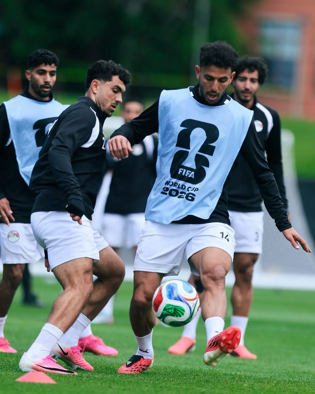 بالصور .. منتخب مصر يواصل الاستعداد لمواجهة بلجيكا في كأس العالم