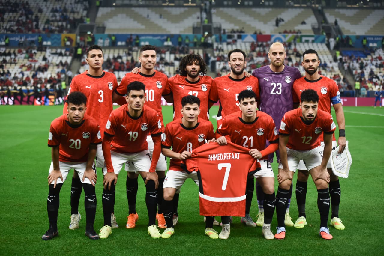 منتخب مصر المشارك في كأس العرب يفتتح مشواره بالتعادل مع الكويت