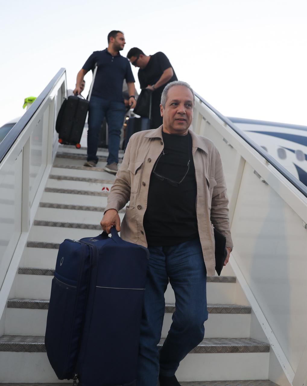 وصول بعثة منتخب مصر من المغرب بعد التأهل للمونديال