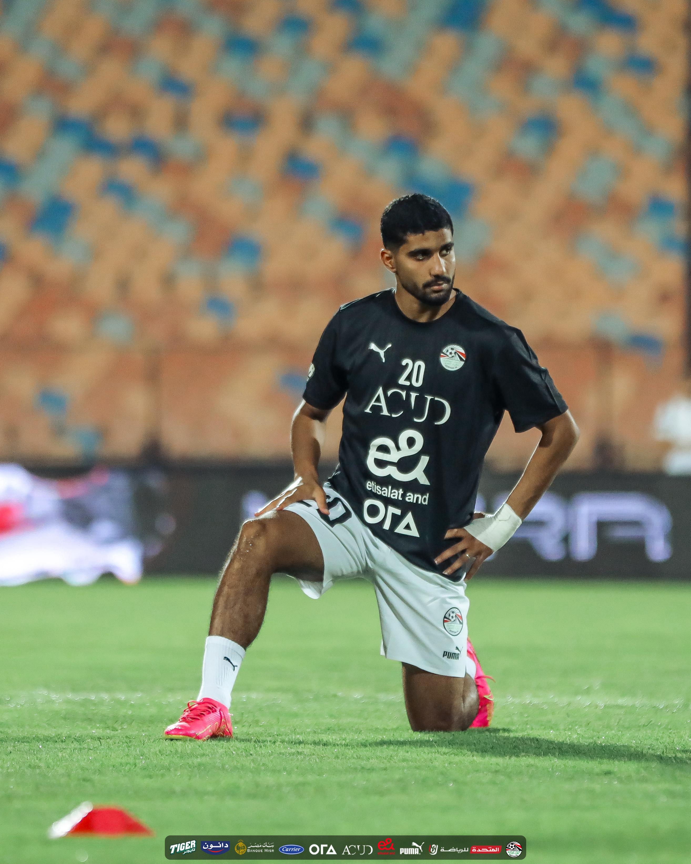 منتخب مصر يواصل تدريباته بإستاد القاهرة استعدادًا لمواجهة إثيوبيا