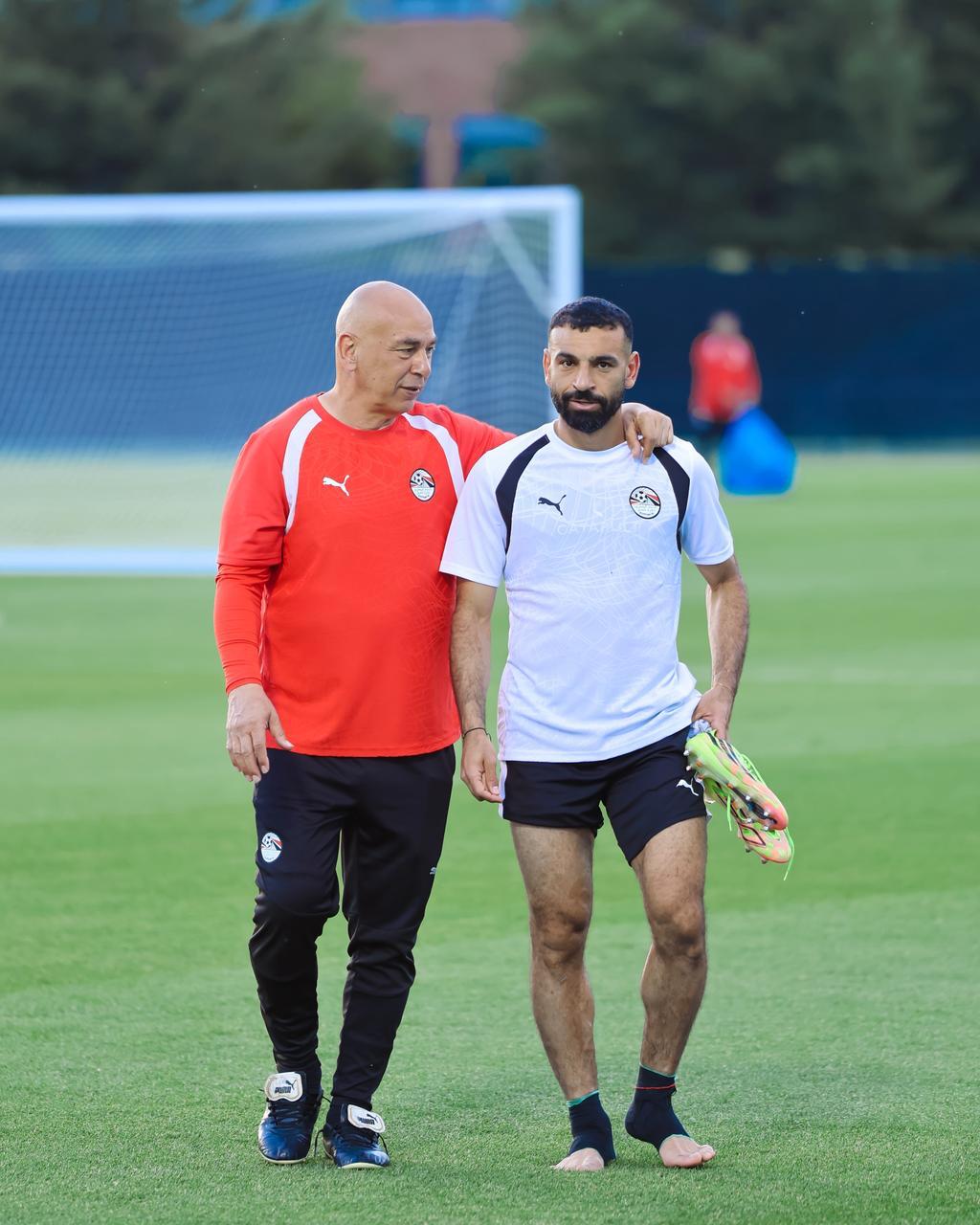 بالصور.. منتخب مصر يستعد لمواجهة نيوزيلندا في كأس العالم