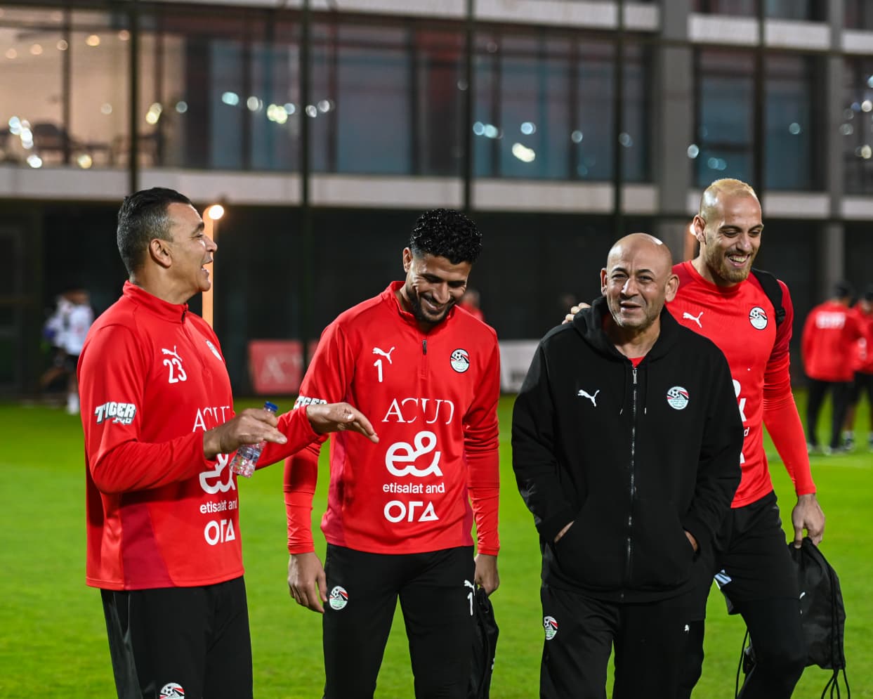 منتخب مصر المشارك في كأس العرب يختتم تدريباته قبل السفر للدوحة