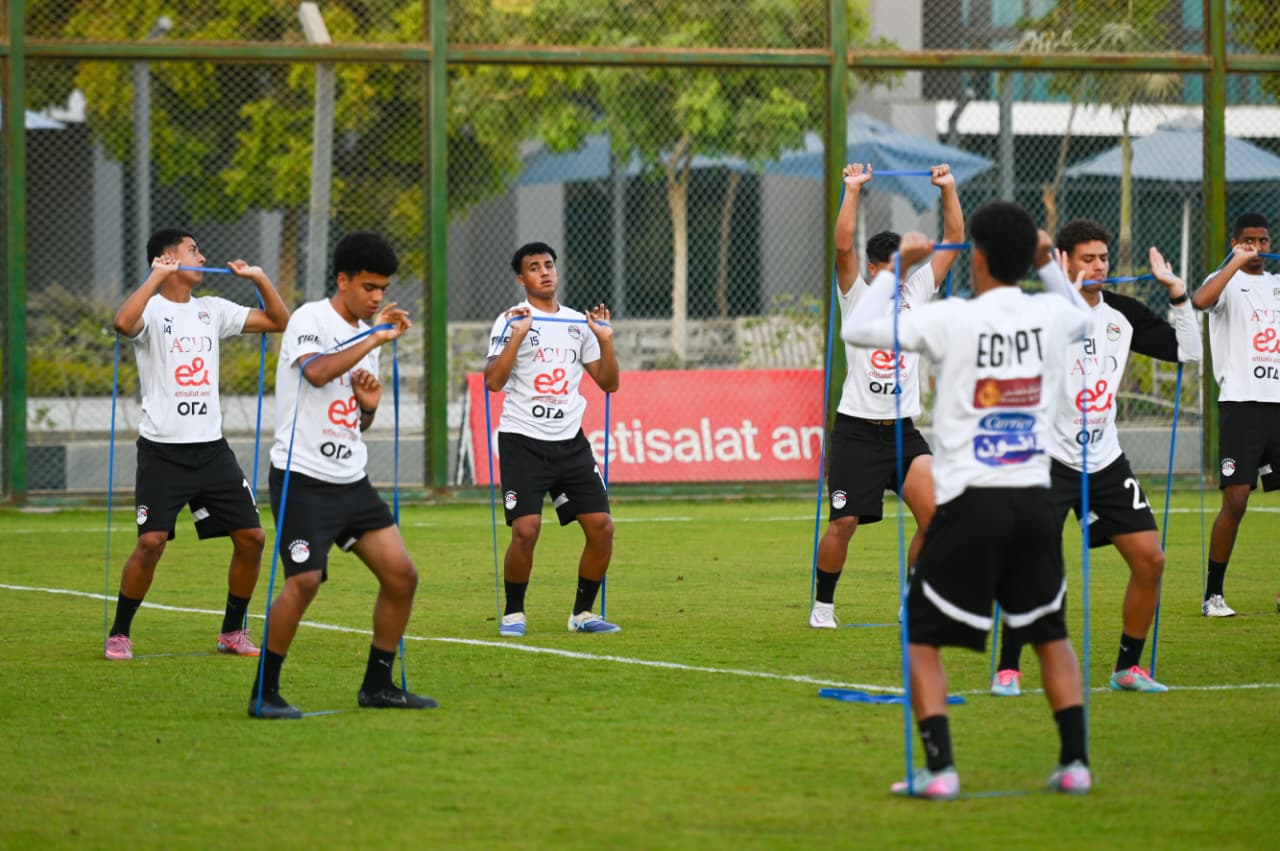 المنتخب الوطني تحت 17 عاماً يختتم استعداداته قبل السفر إلى قطر