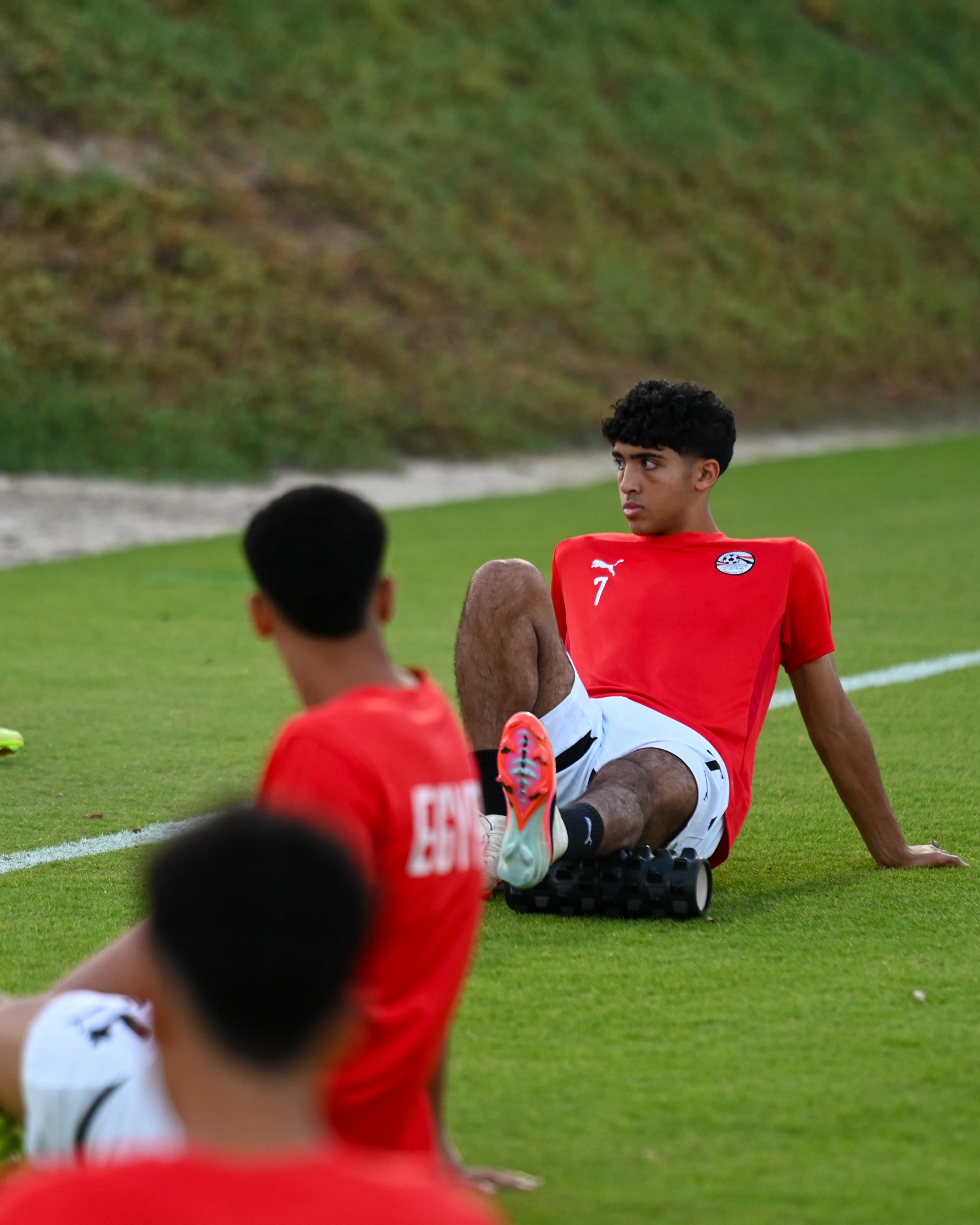 المنتخب الوطني تحت 17 عامًا يختتم استعداداته لمواجهة قطر وديًا 