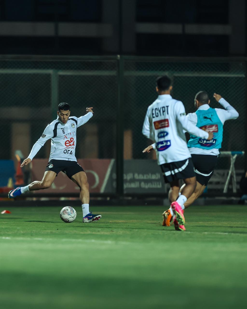 منتخب مصر يخوض ثالث  تدريباته بمركز المنتخبات الوطنية استعدادا لوديتي السعودية و إسبانيا 