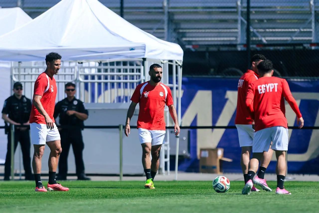 بالصور.. منتخب مصر يختتم تدريباته استعداداً لمواجهة بلجيكا غداً