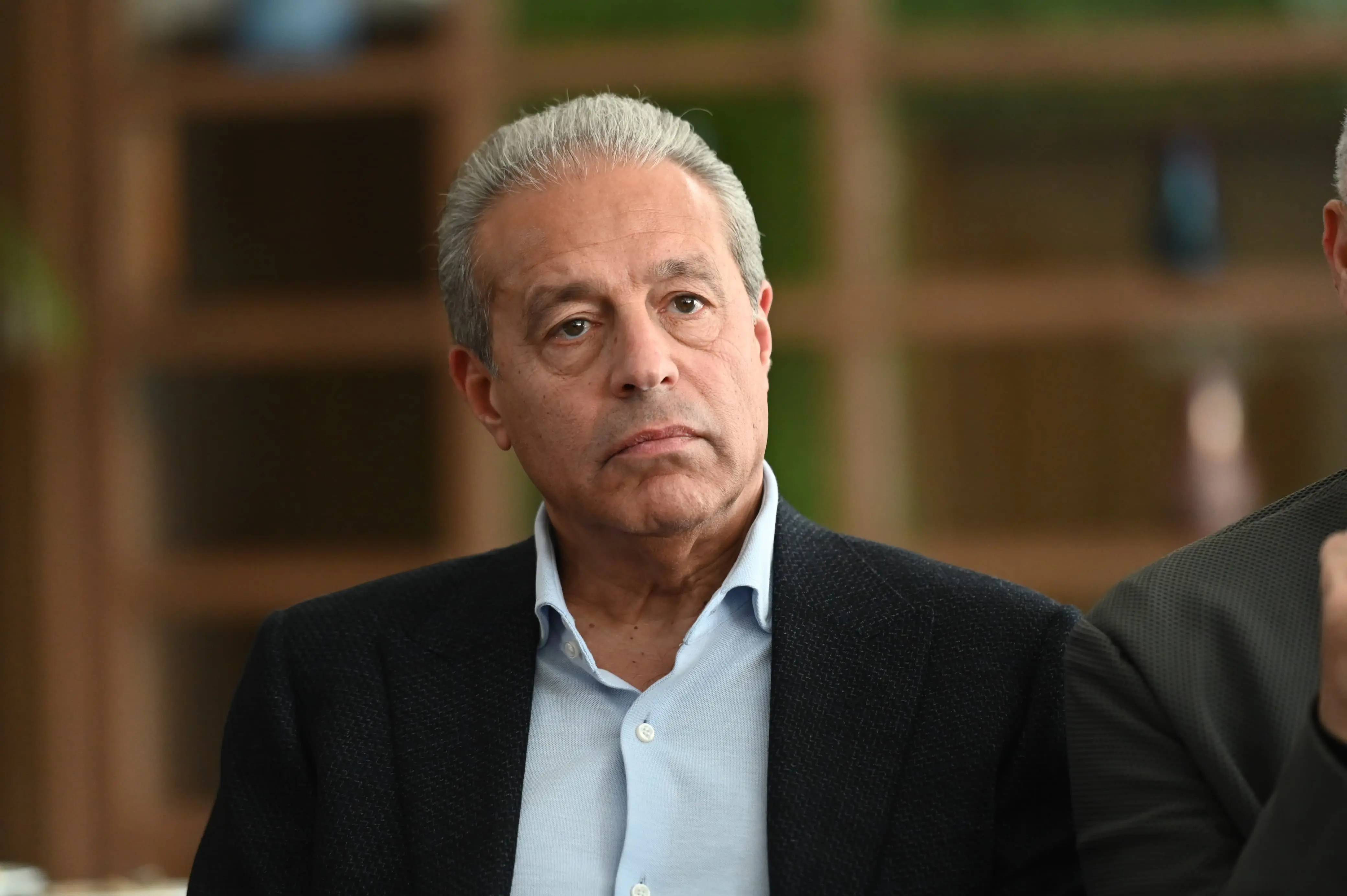 أبوريدة  يستقبل الصحفيين في مقر الاتحاد المصري