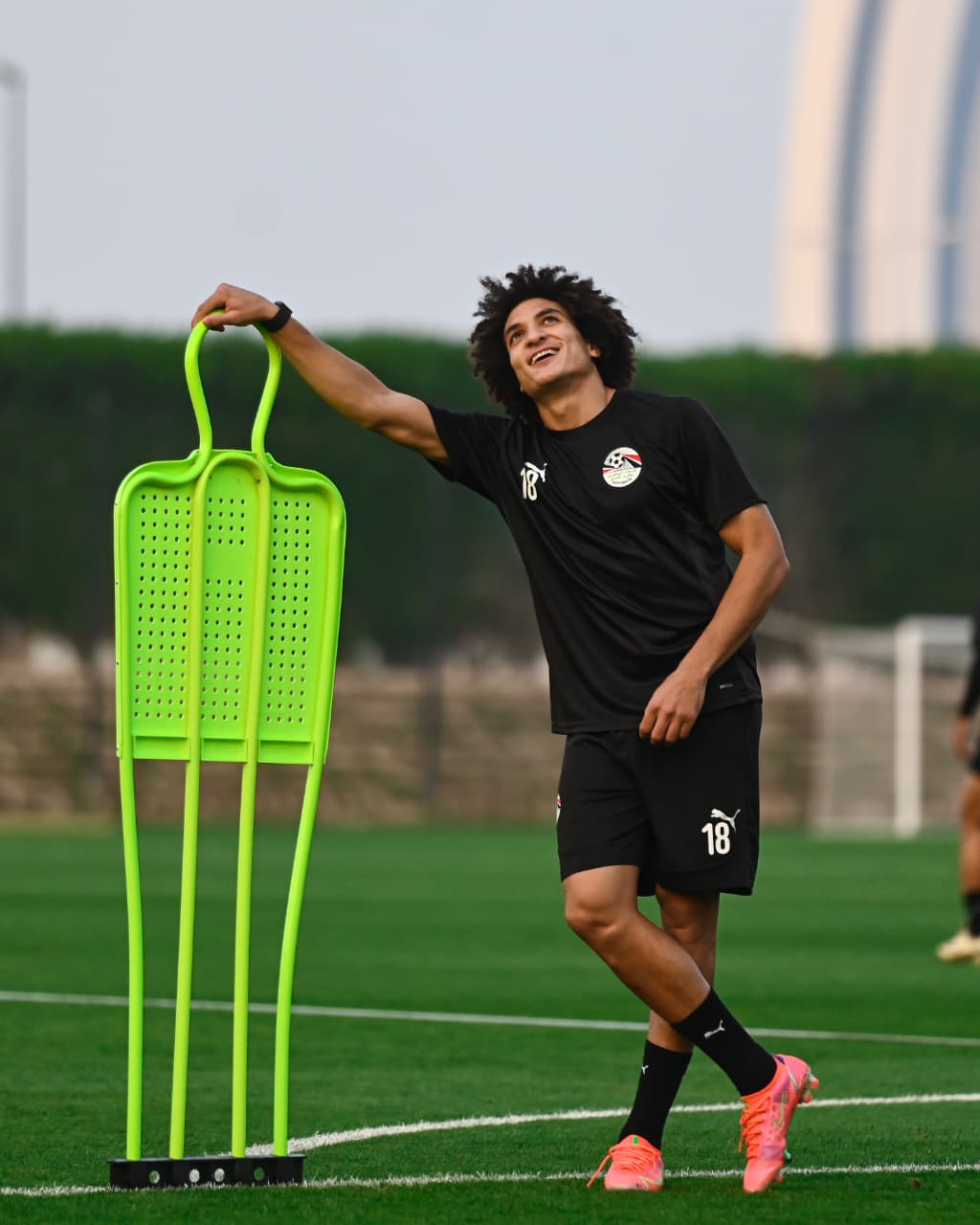 منتخب مصر المشارك في كأس العرب يواصل تحضيراته لمواجهة الإمارات