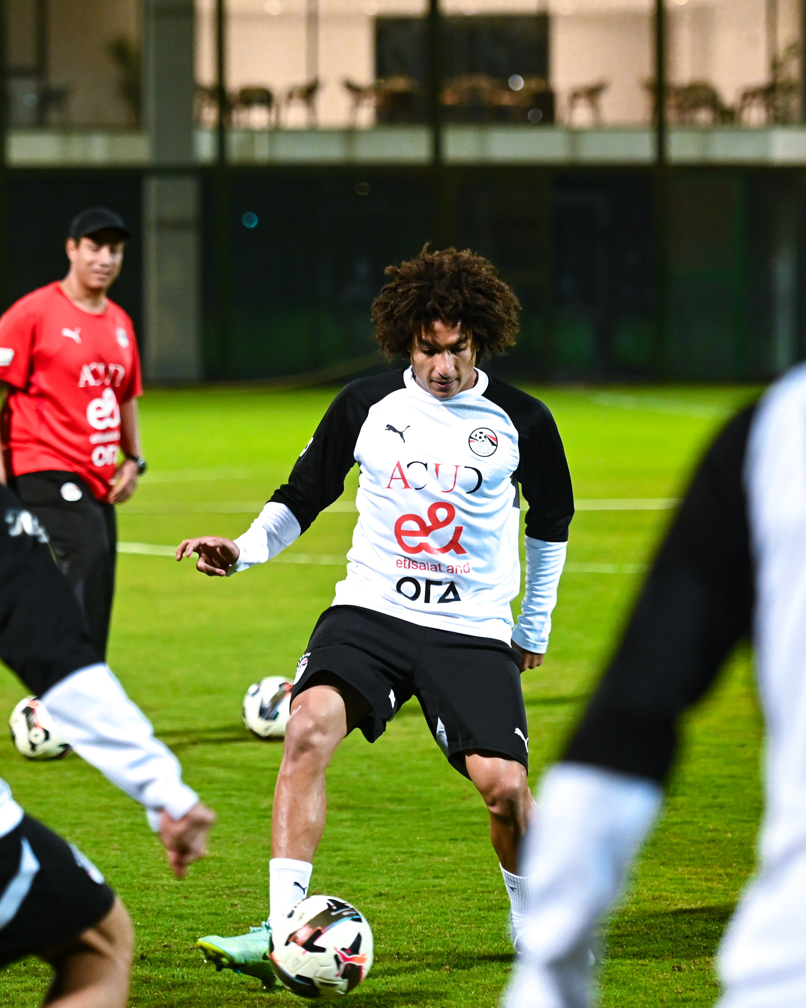 تدريبات منتخب مصر المشارك في كأس العرب قبل السفر إلى قطر