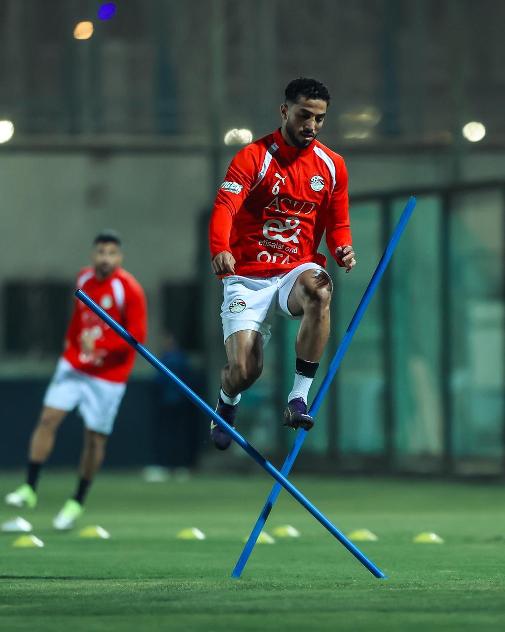 منتخب مصر يخوض ثاني  تدريباته بمركز المنتخبات الوطنية استعدادا لوديتي السعودية و إسبانيا 