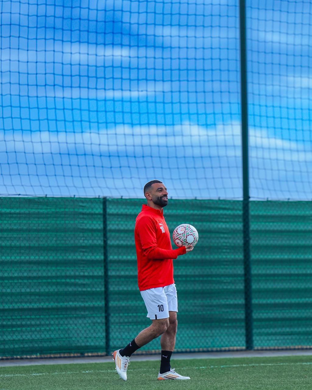 منتخب مصر يختتم تدريباته قبل مواجهة بنين غدًا