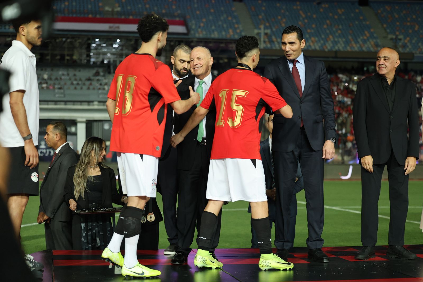 الوزارة والاتحاد.. دعم لا نهائي للمنتخب لتحقيق طموحات جماهير مصر في كأس العالم