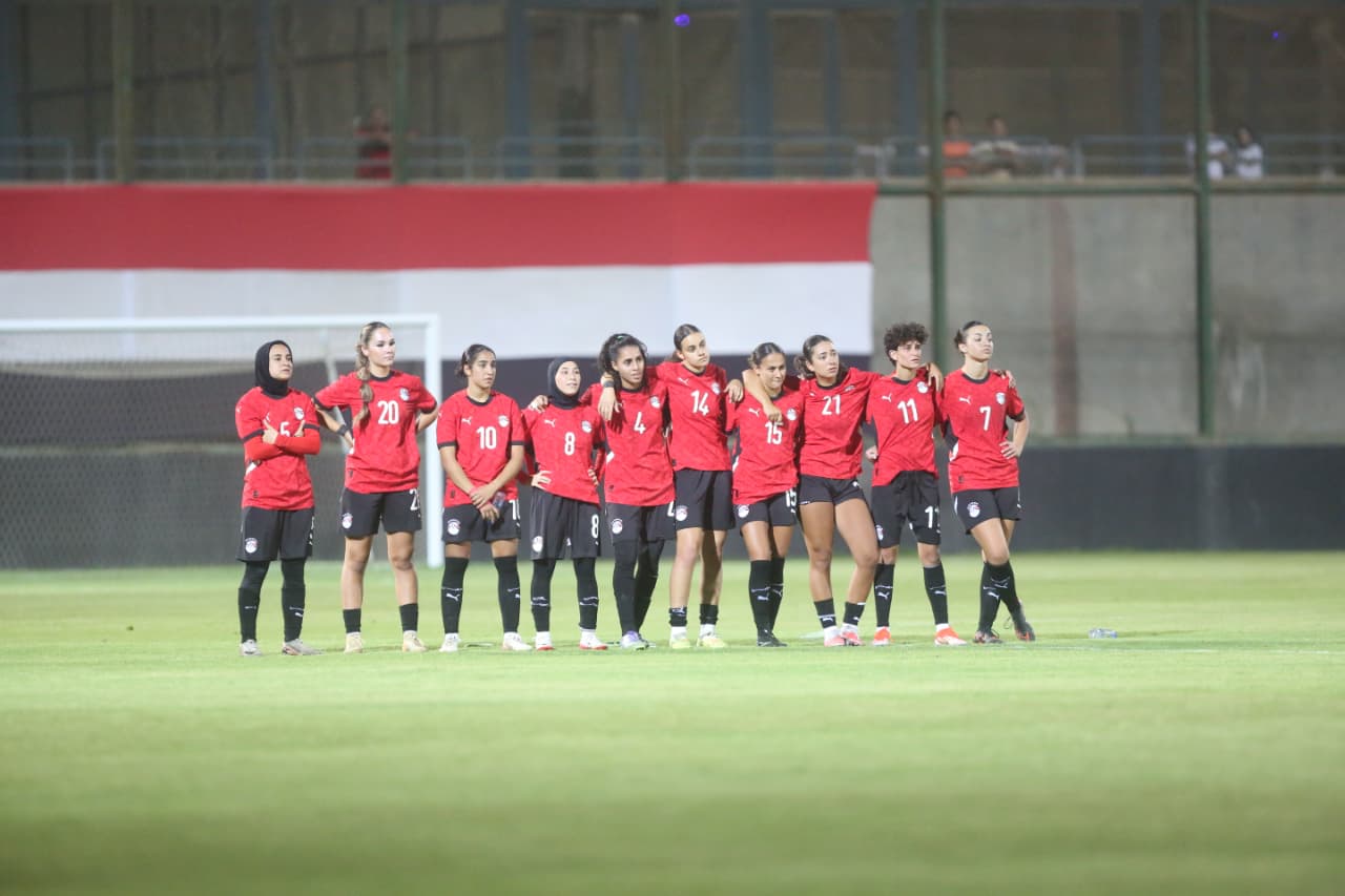 منتخب مصر للكرة النسائية  يفوز على تونس ودياً بركلات الترجيح 