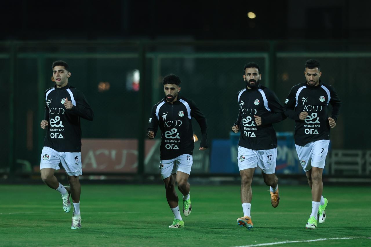 أول تدريبات منتخب مصر استعدادا للسعودية وإسبانيا