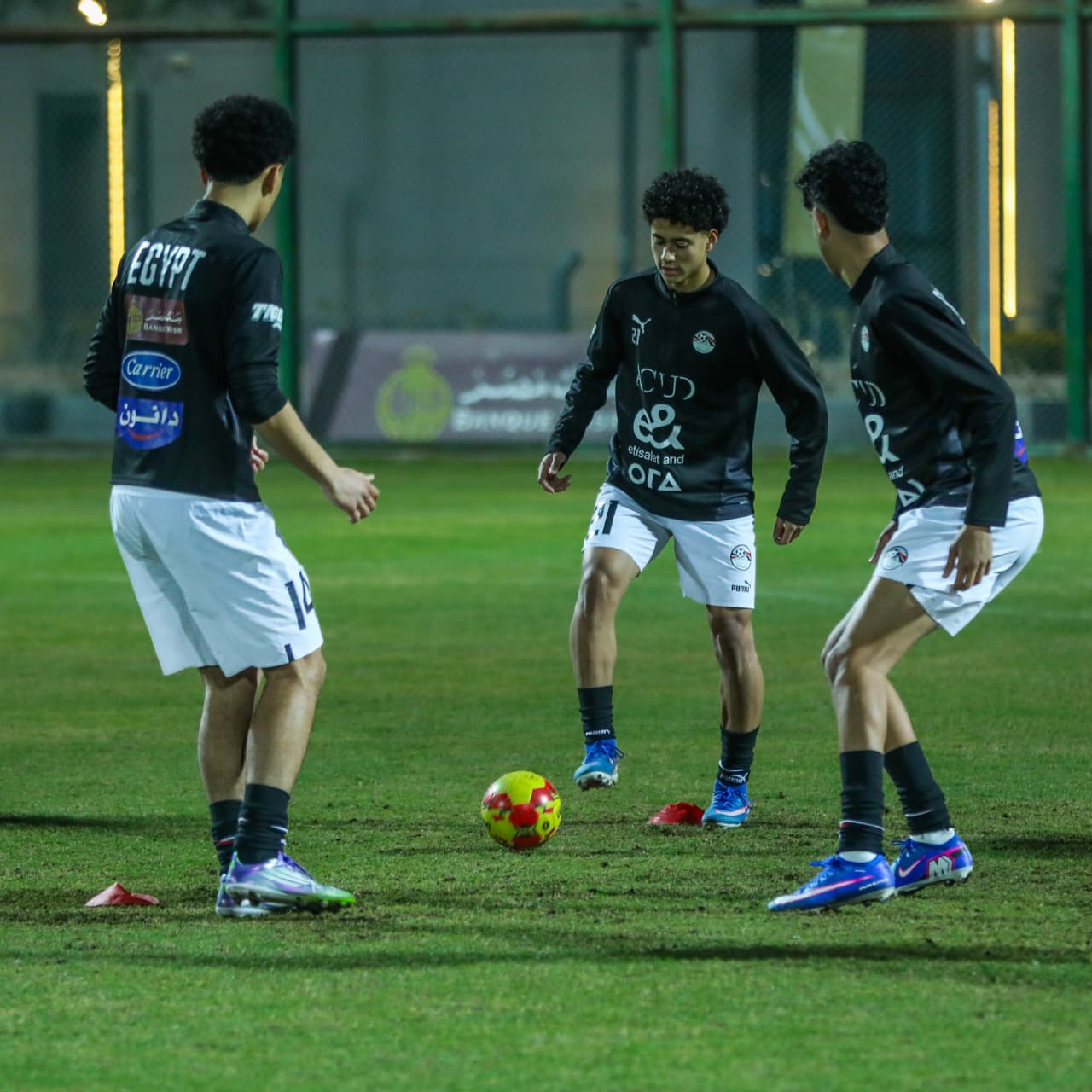 تدريبات منتخب مصر للناشئين