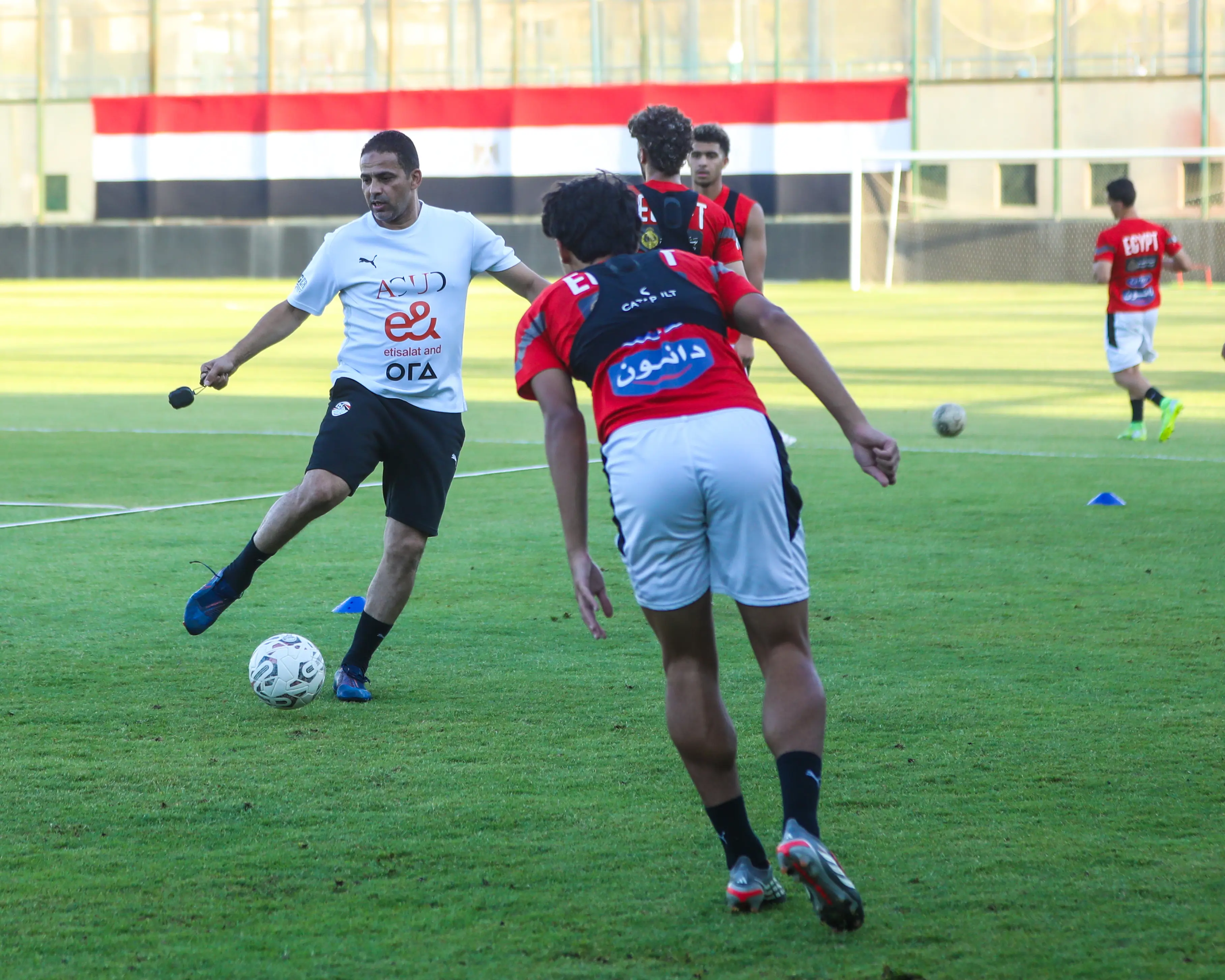 لقطات من تدريبات منتخب مصر للشباب استعداداً لتصفيات شمال أفريقيا