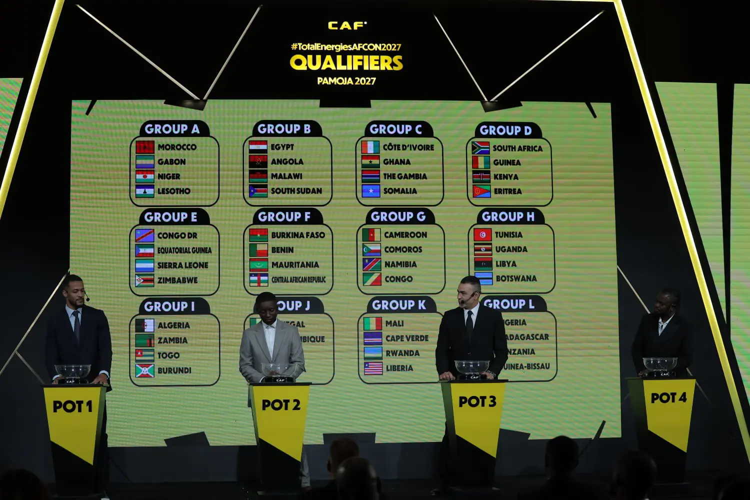 بالصور: مقر الاتحاد المصري يستضيف قرعة تصفيات أمم أفريقيا 2027