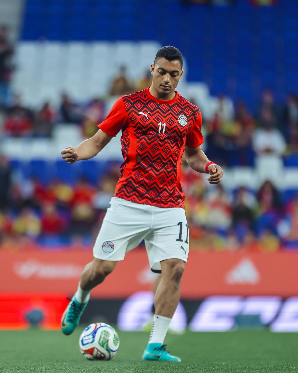 أحماء منتخب مصر قبل مواجهة إسبانيا