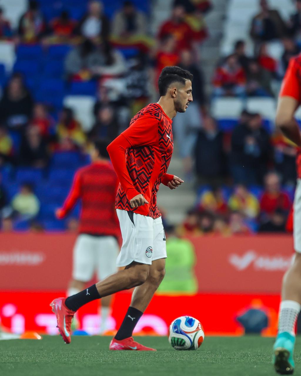 أحماء منتخب مصر قبل مواجهة إسبانيا