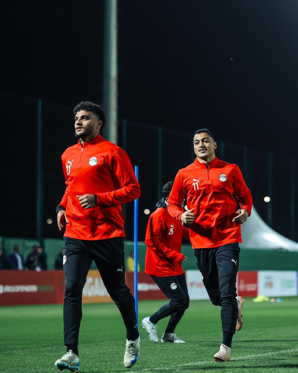 منتخب مصر يختتم تدريباته استعداداً لمواجهة زيمبابوي غداً 