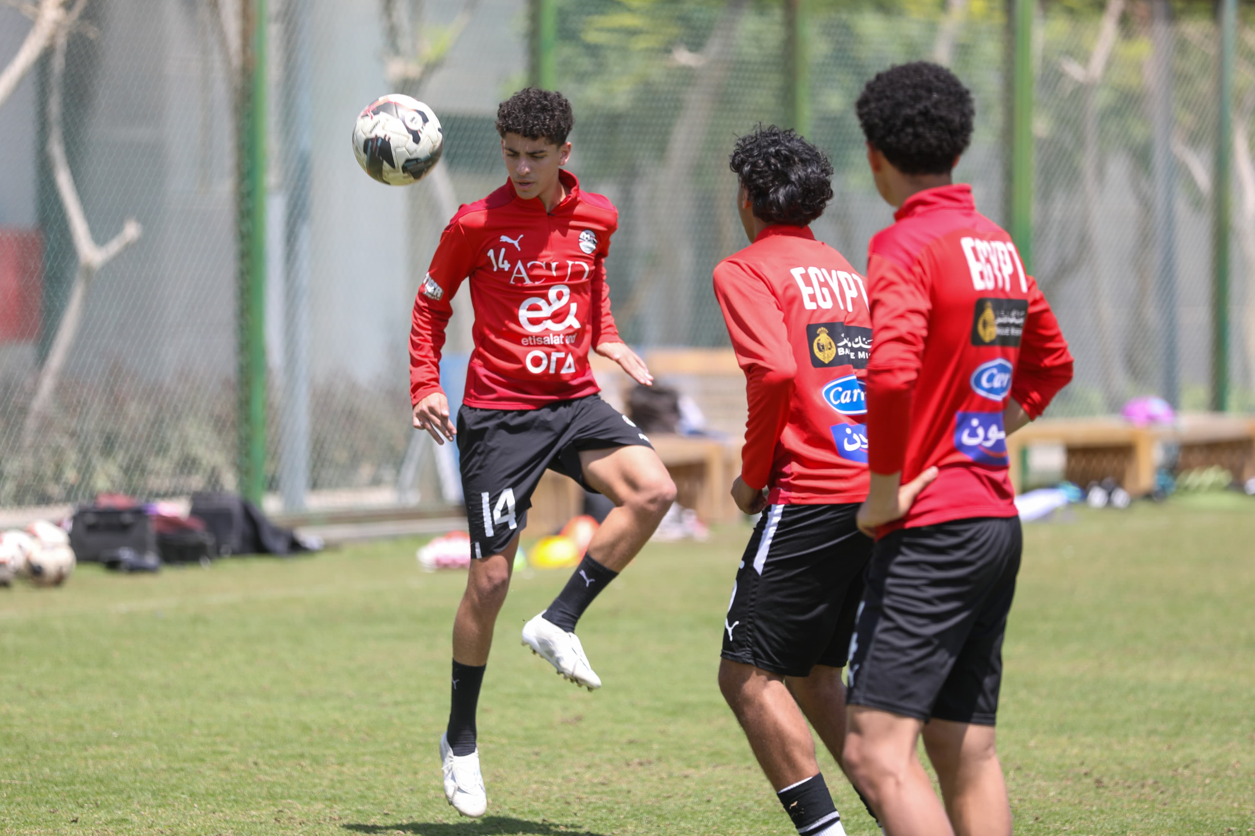 بالصور: منتخب الناشئين يواصل استعداداته لكأس الأمم الأفريقية