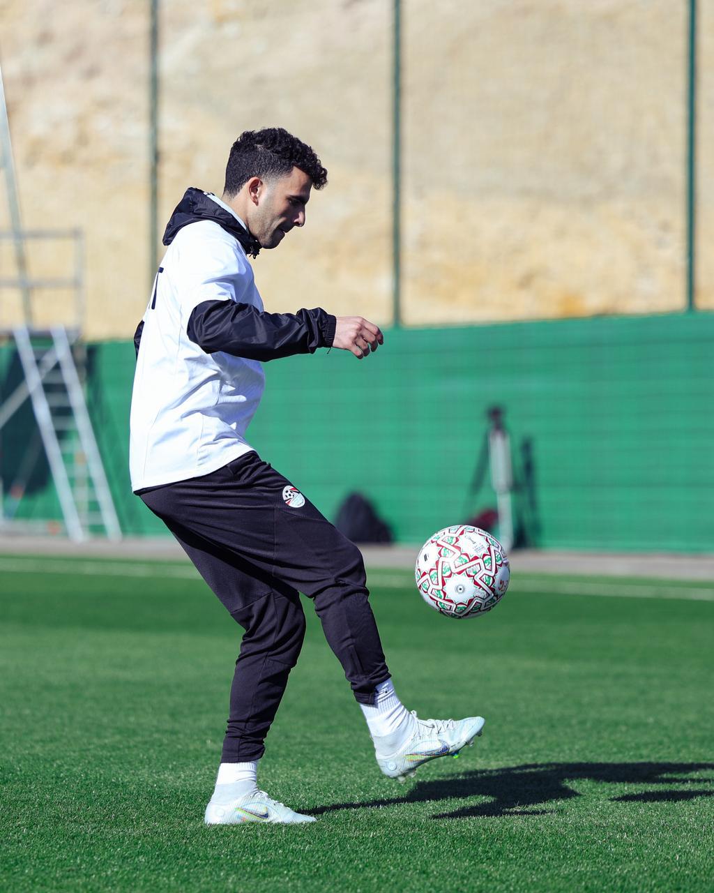 منتخب مصر يبدأ استعداداته لمواجهة جنوب أفريقيا 