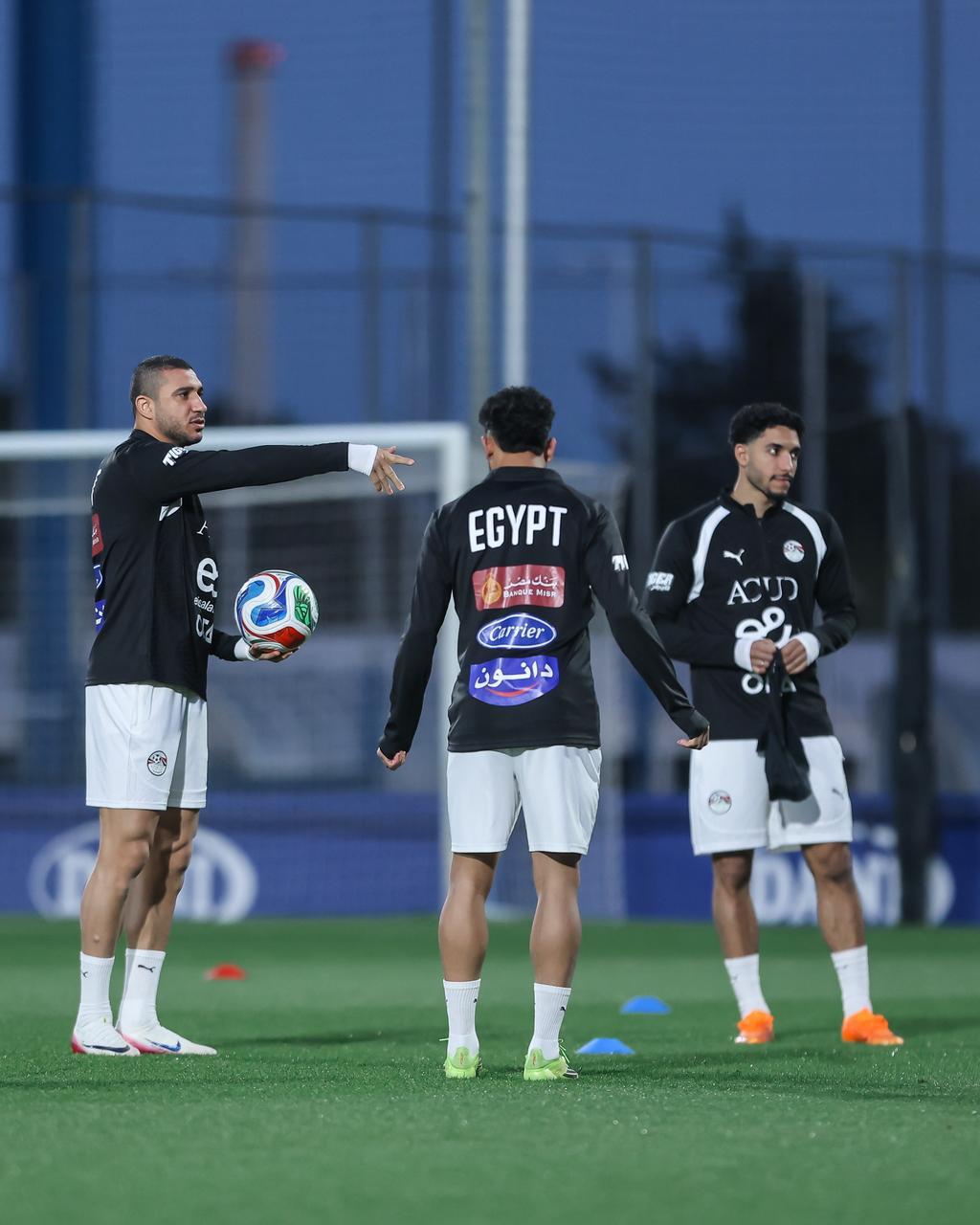 منتخب مصر يخوض تدريبه في "إسبانيول" استعداداً لودية إسبانيا