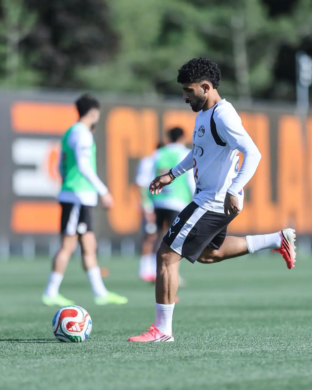 المنتخب الوطني يخوض تدريبه الأول في أوهايو استعداداً لودية البرازيل