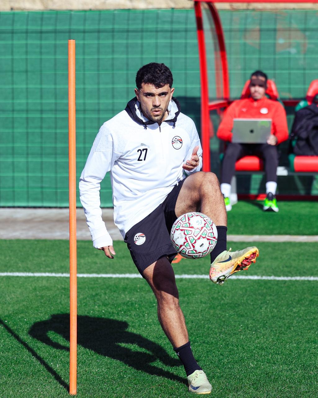 منتخب مصر يبدأ استعداداته لمواجهة جنوب أفريقيا 