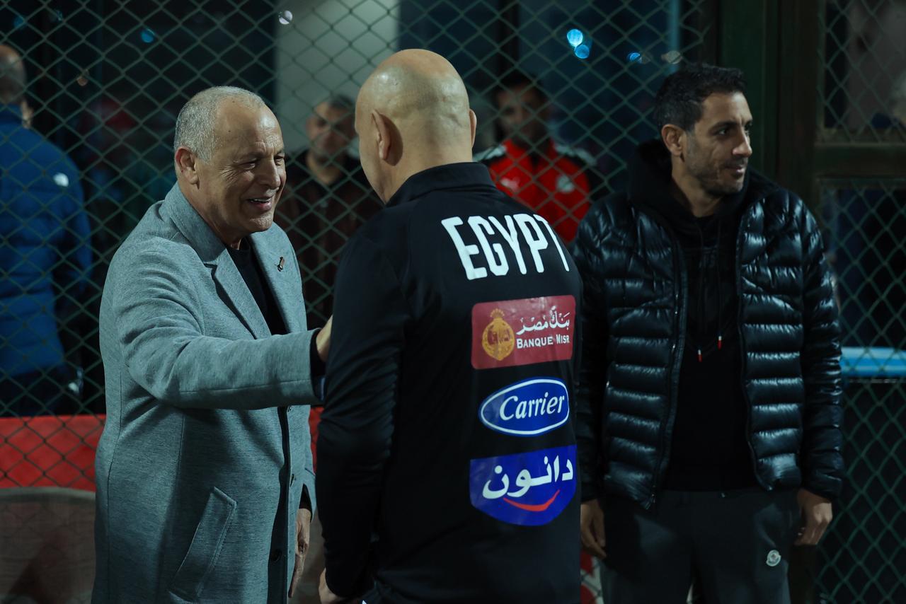 منتخب مصر يخوض ثاني  تدريباته بمركز المنتخبات الوطنية استعدادا لوديتي السعودية و إسبانيا 