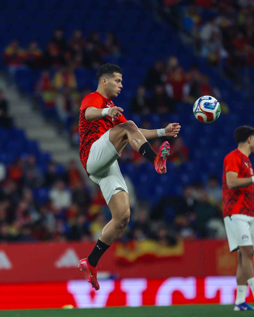 أحماء منتخب مصر قبل مواجهة إسبانيا