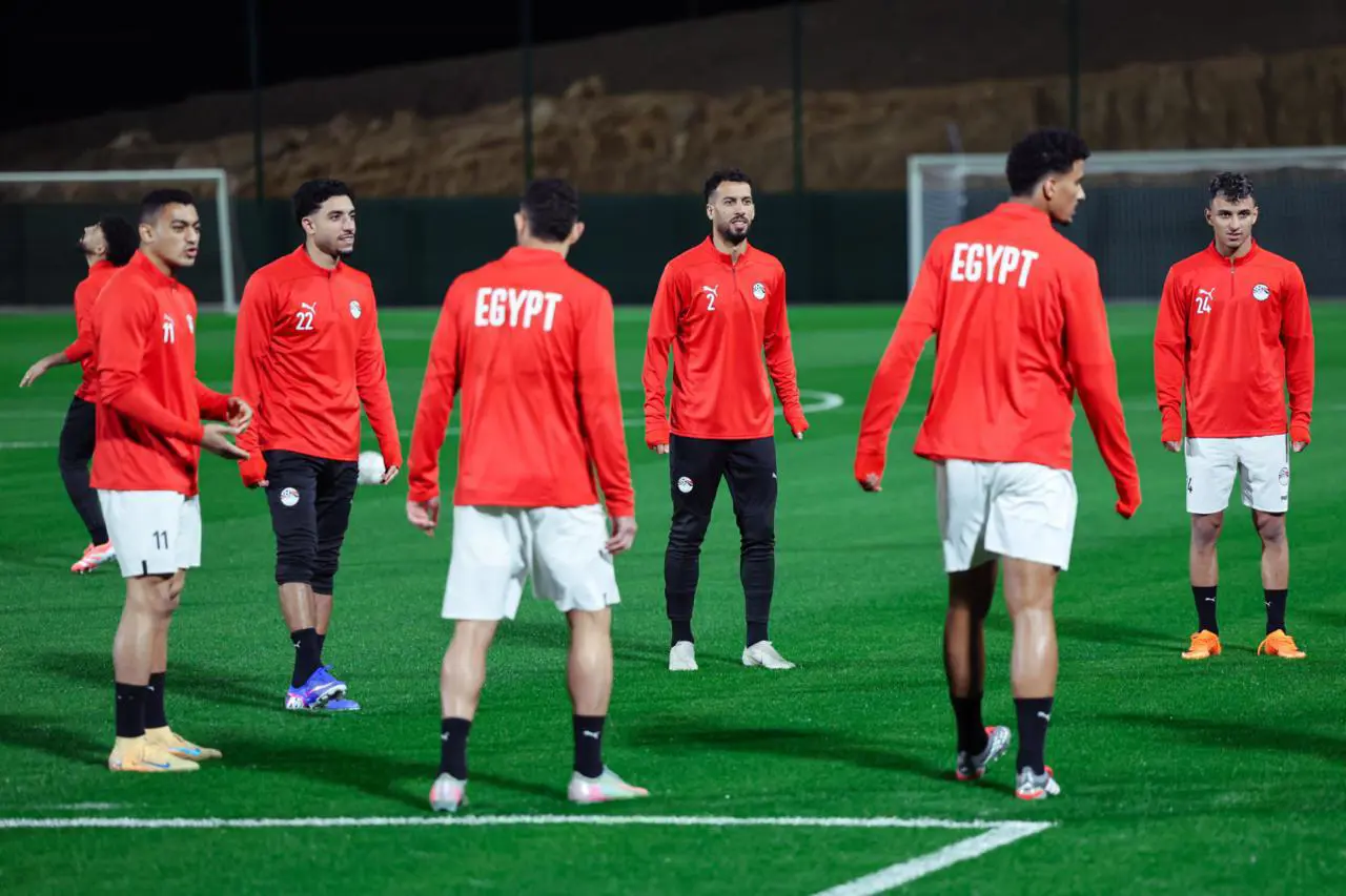 منتخب مصر يخوض أولى تدريباته بمدينة أكادير استعدادًا لمواجهة زيمبابوي بأمم أفريقيا
