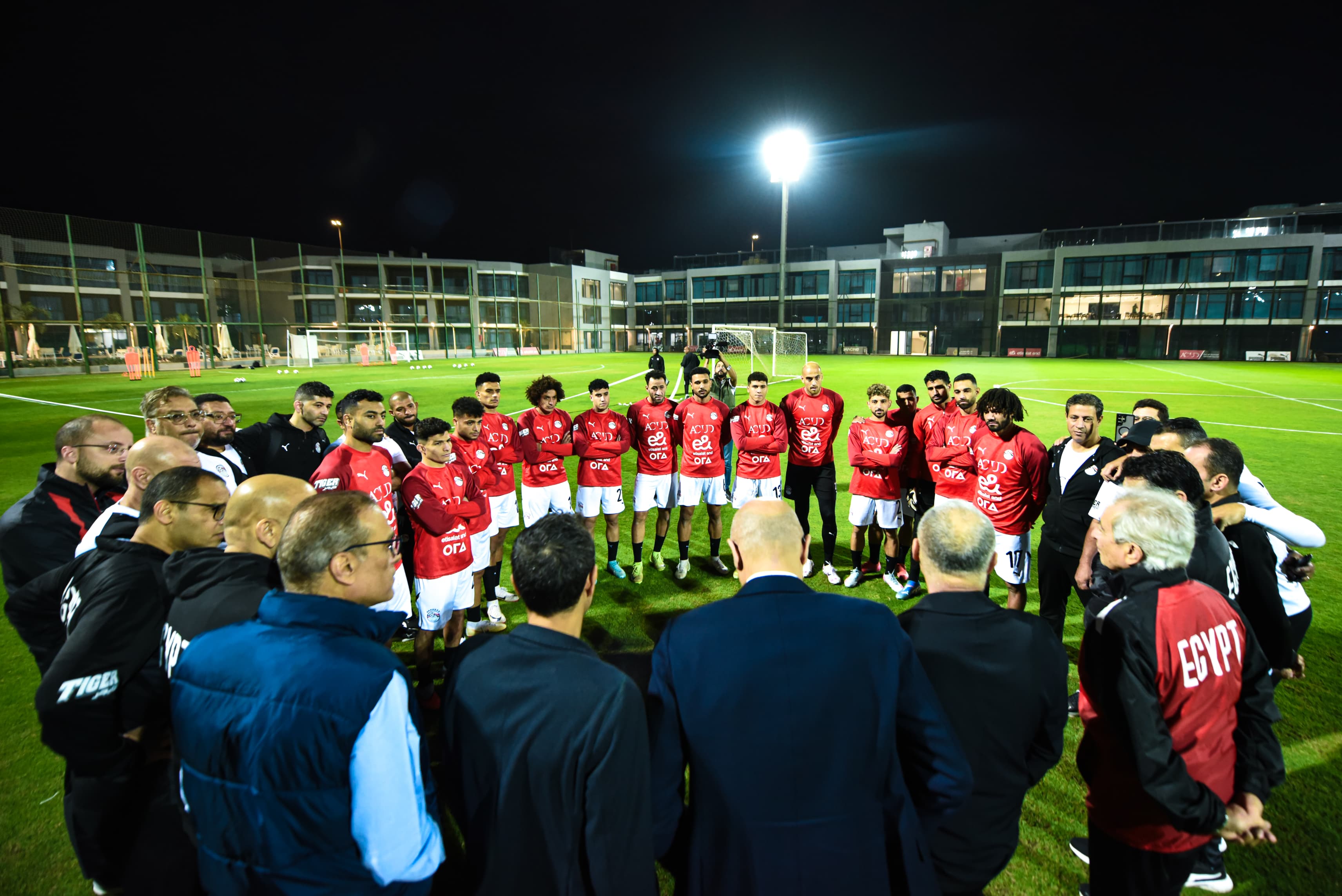 أبوريدة يدعم منتخب مصر المشارك في كأس العرب