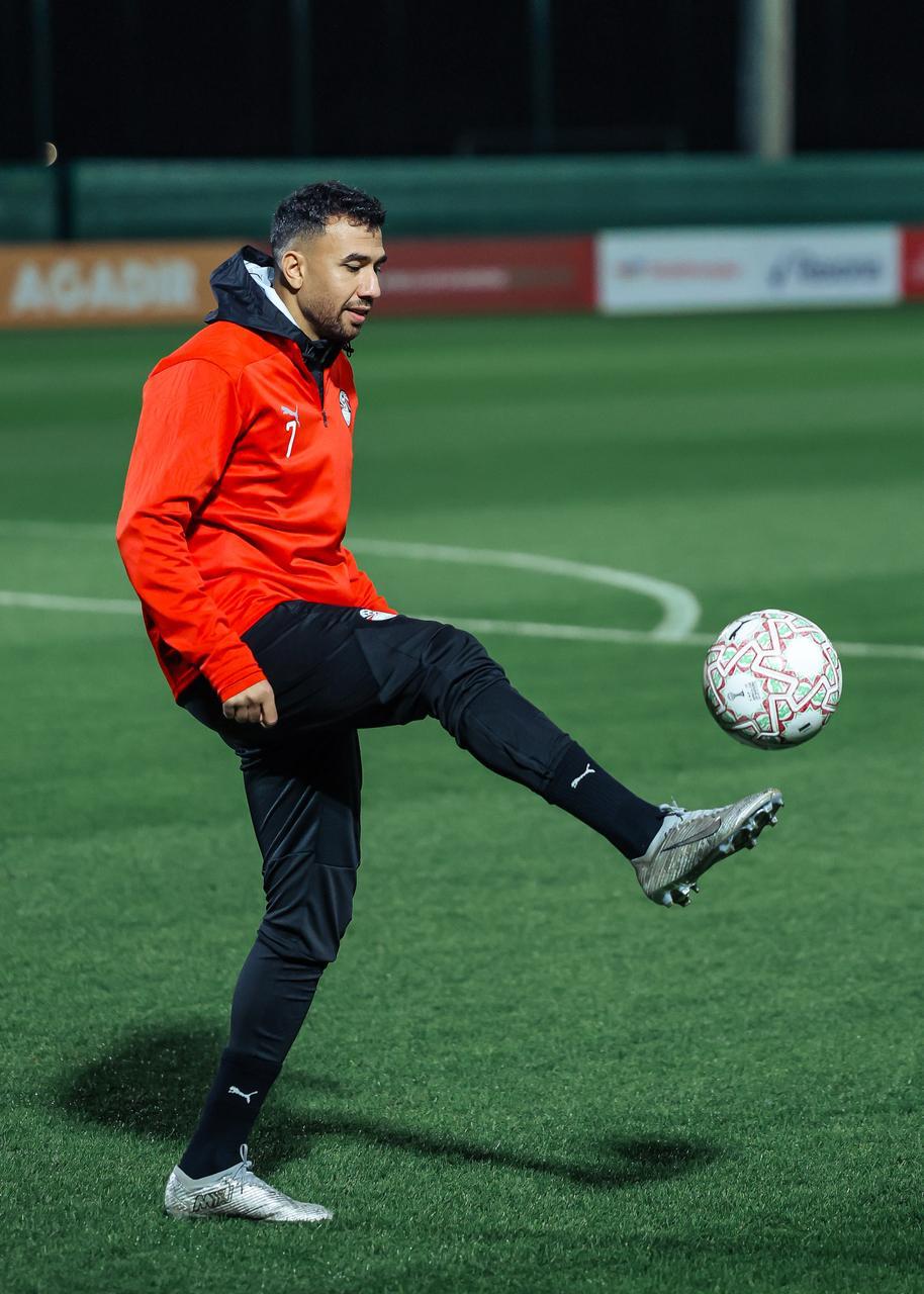 منتخب مصر يختتم تدريباته استعداداً لمواجهة زيمبابوي غداً 