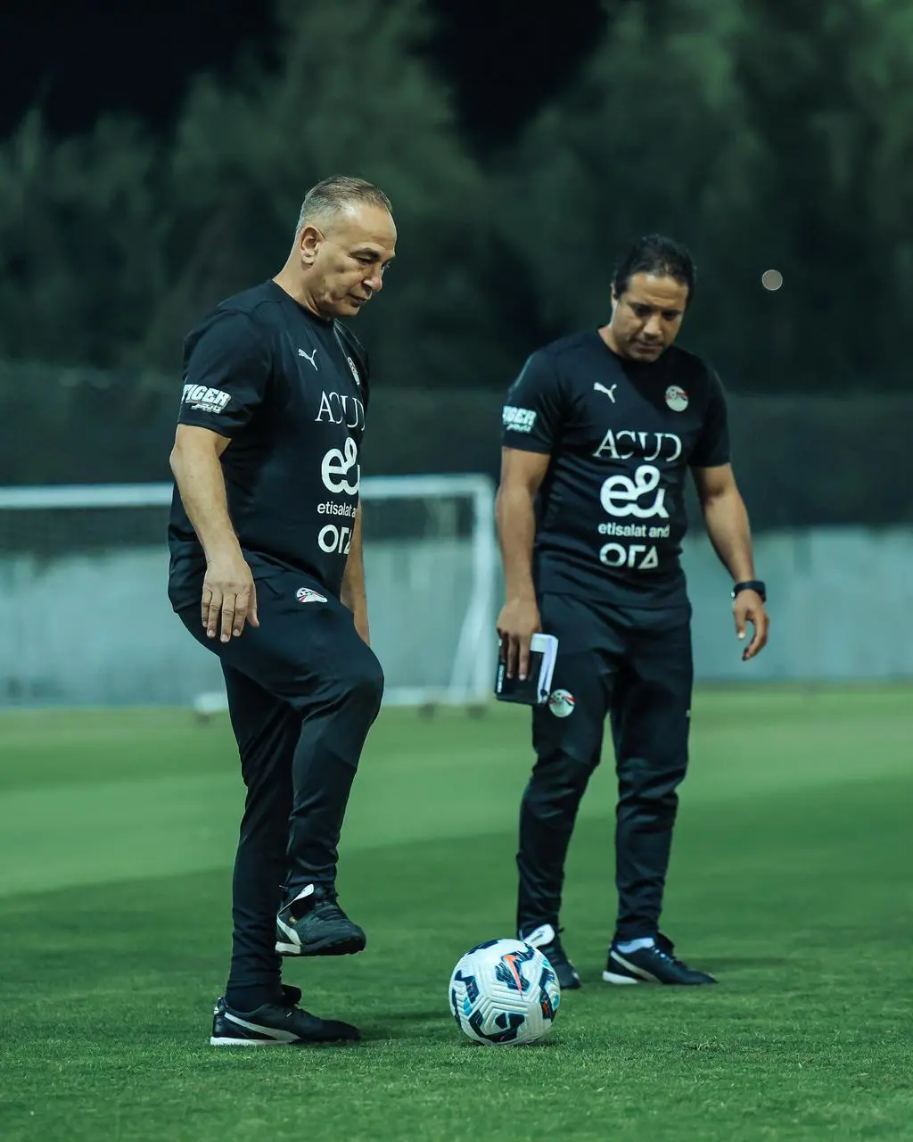 منتخب مصر يختتم تحضيراته لمواجهة أوزبكستان في دورة العين