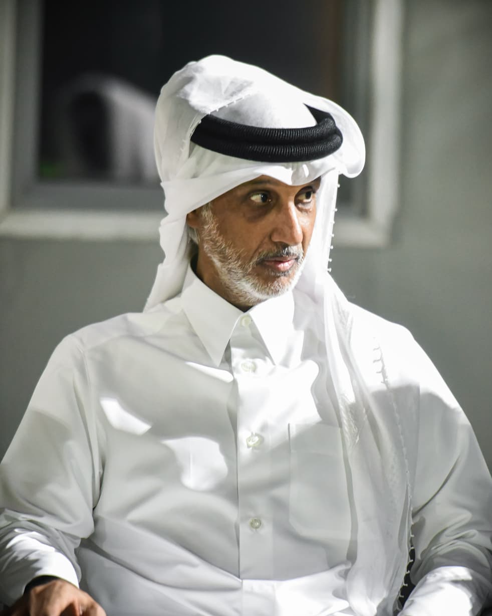 وزير الشباب والرياضة القطري يحضر مران منتخب مصر المشارك في كأس العرب