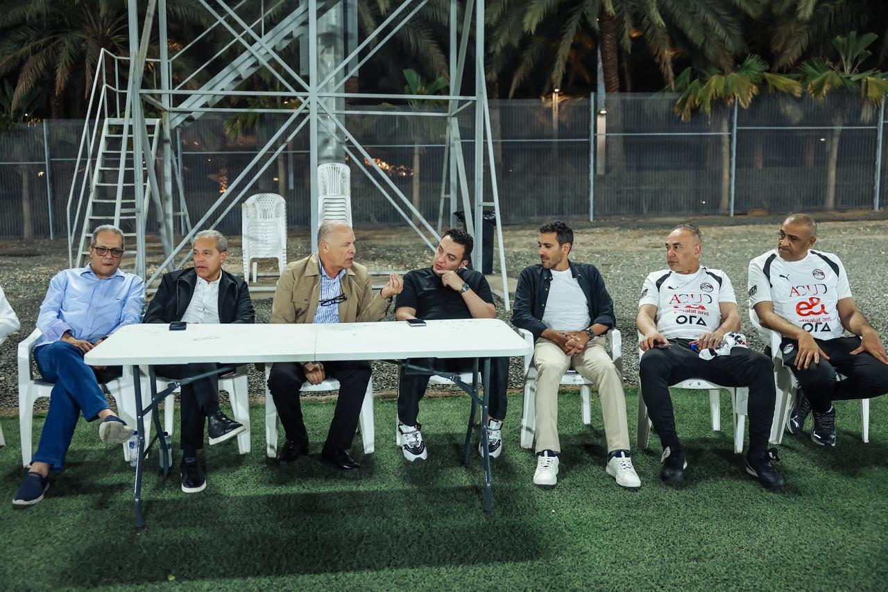 منتخب مصر يخوض تدريبه الأول في جدة استعداداً لودية السعودية 