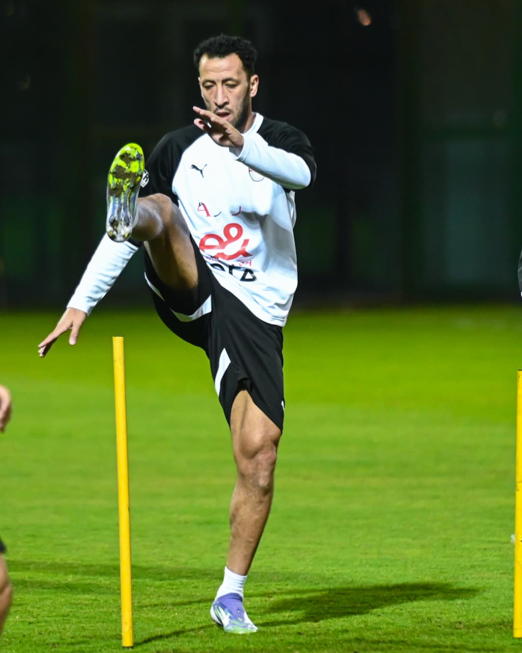 منتخب مصر المشارك في كأس العرب يختتم تدريباته قبل السفر للدوحة