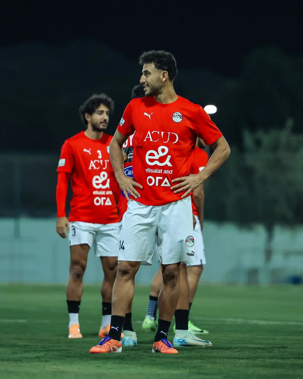 منتخب مصر يختتم تحضيراته لمواجهة أوزبكستان في دورة العين