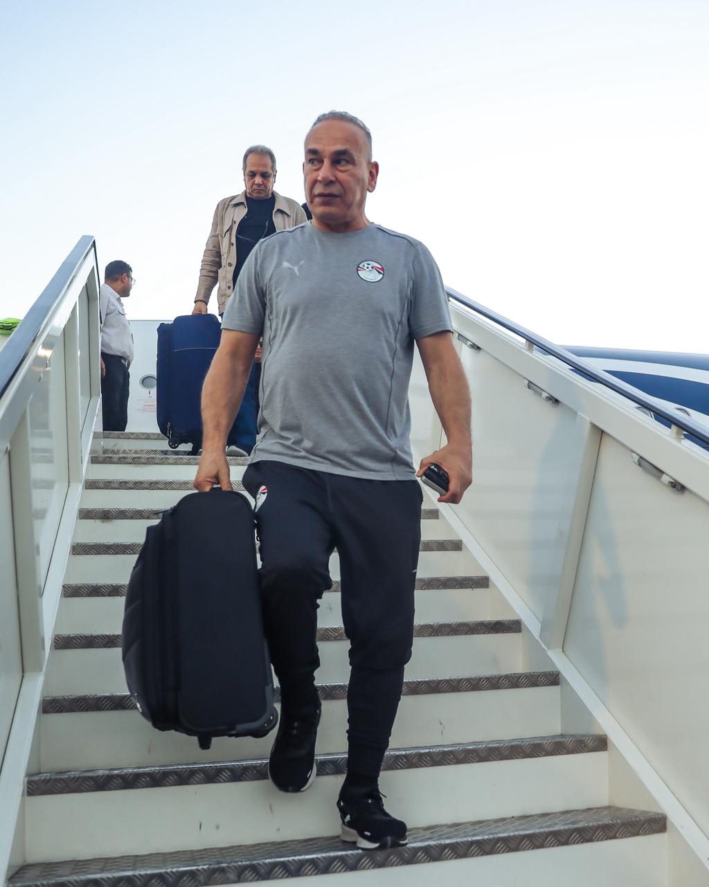 وصول بعثة منتخب مصر من المغرب بعد التأهل للمونديال