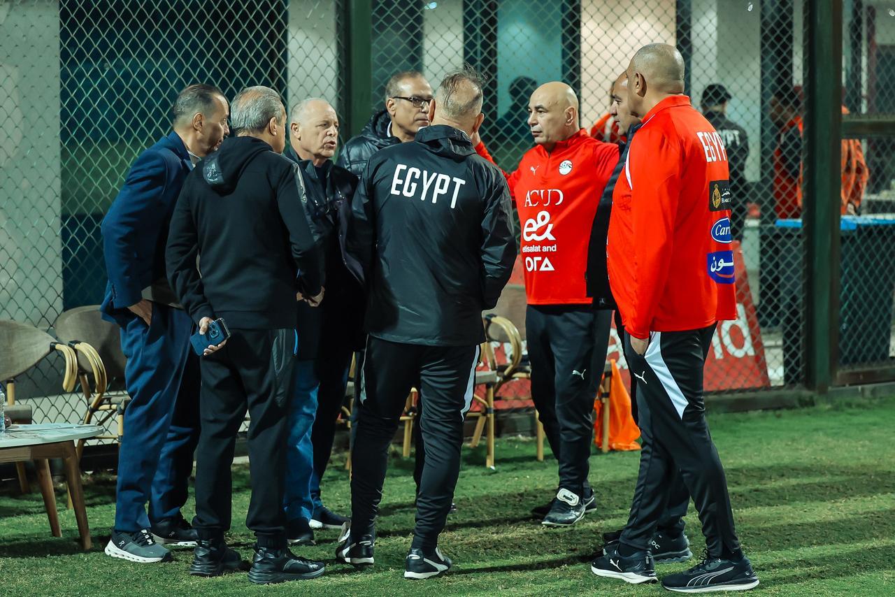 منتخب مصر يخوض ثالث  تدريباته بمركز المنتخبات الوطنية استعدادا لوديتي السعودية و إسبانيا 