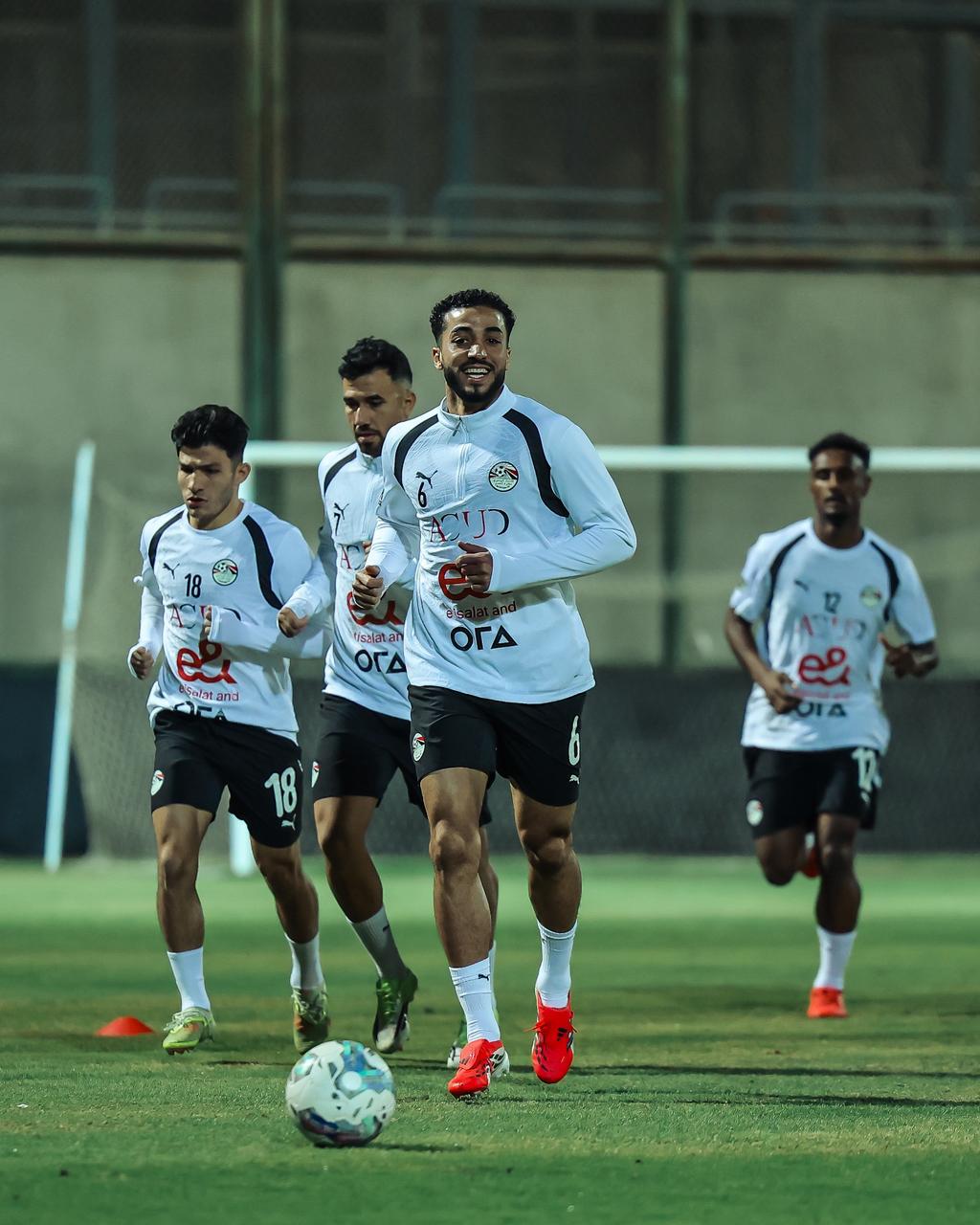 منتخب مصر يخوض ثالث  تدريباته بمركز المنتخبات الوطنية استعدادا لوديتي السعودية و إسبانيا 