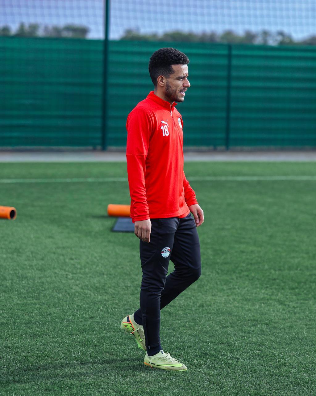 منتخب مصر يختتم تدريباته قبل مواجهة بنين غدًا