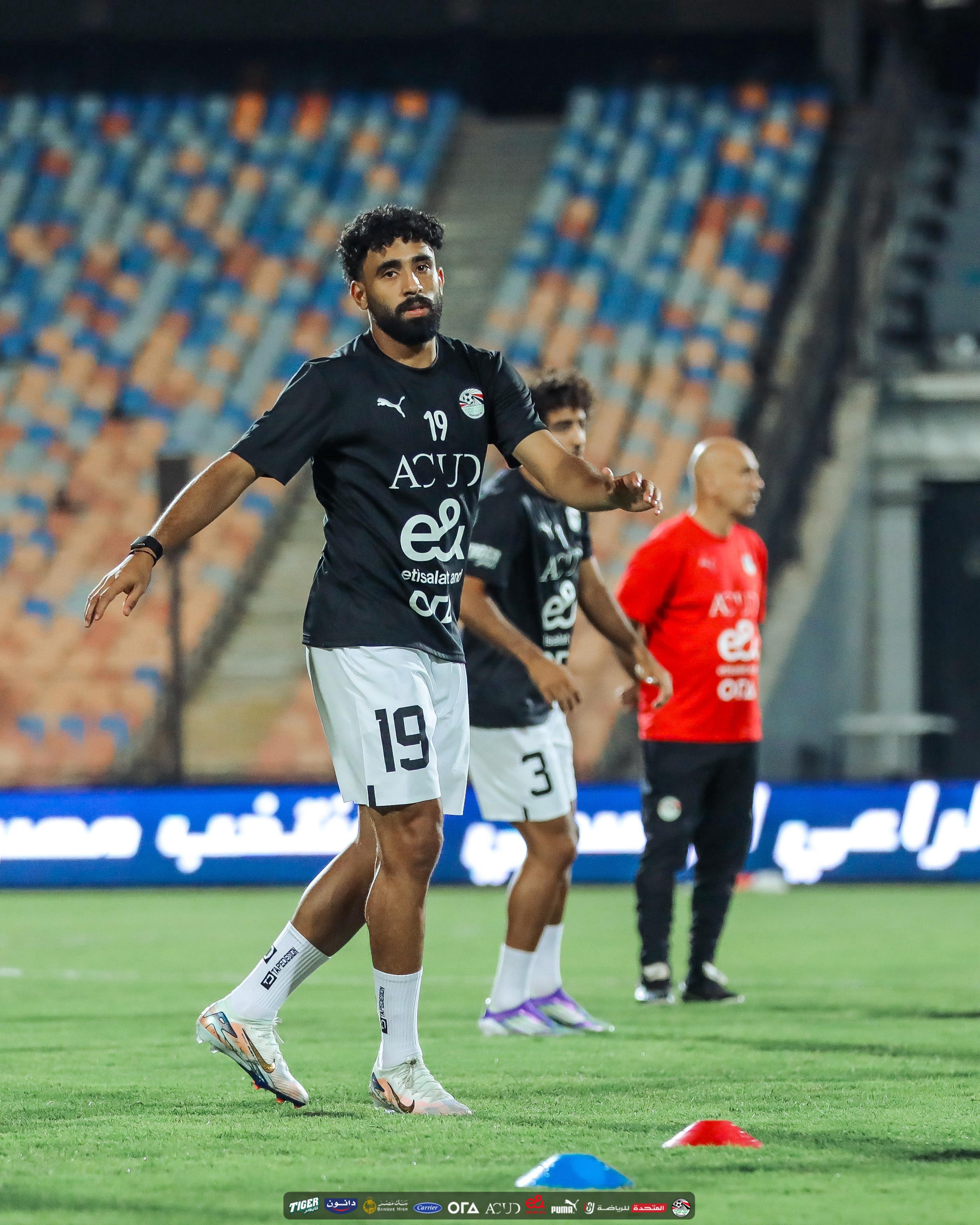 منتخب مصر يواصل تدريباته بإستاد القاهرة استعدادًا لمواجهة إثيوبيا