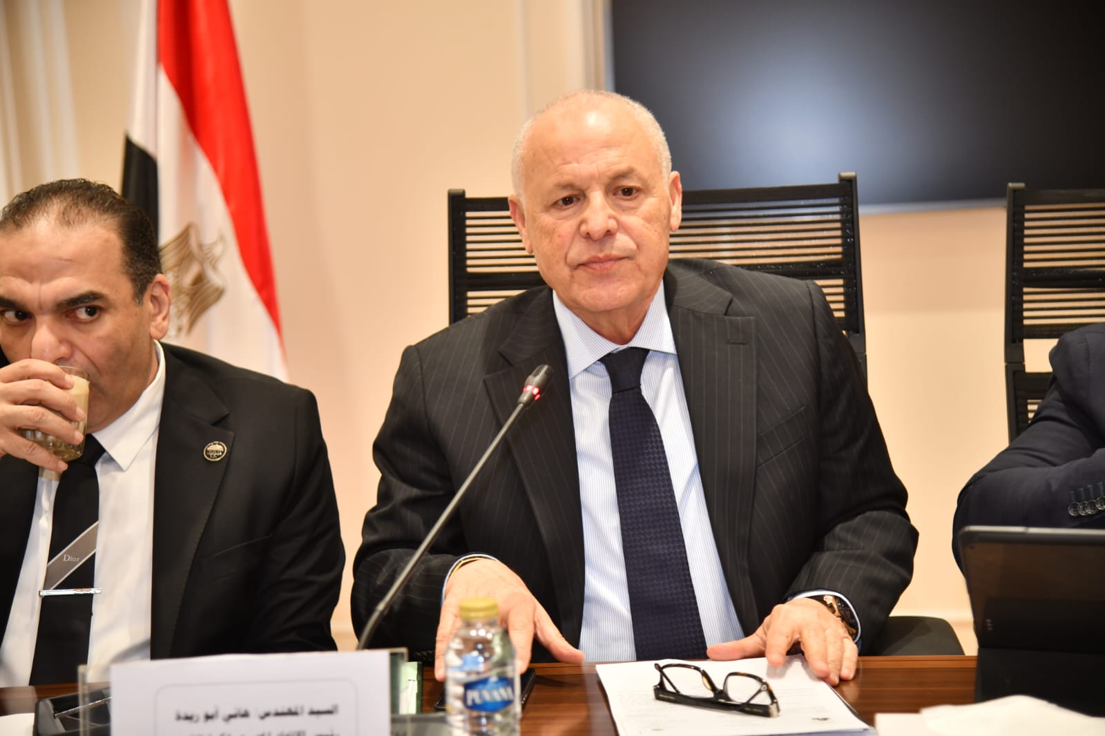 أبوريدة وحسام حسن يتحدثان عن استعدادات المنتخب للمونديال في مجلس النواب