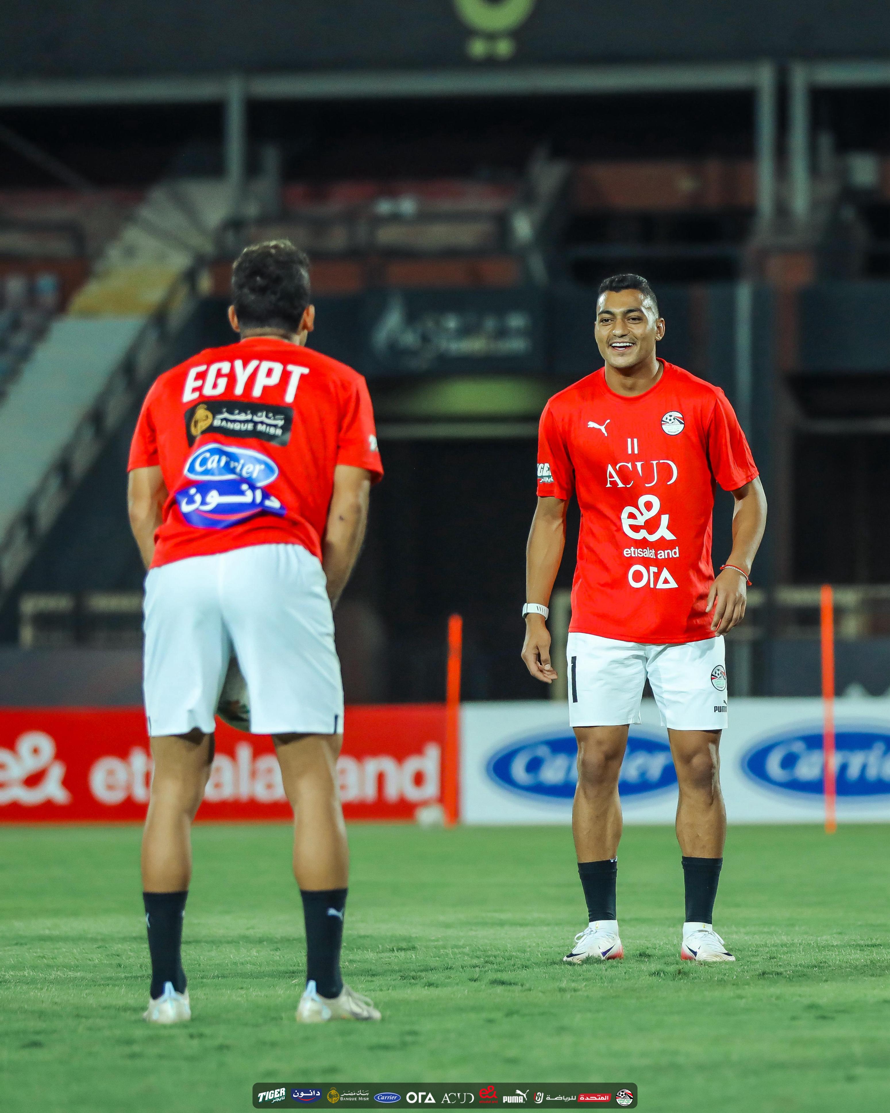 منتخب مصر يخوض أول تدريباته استعداداً لمواجهة إثيوبيا في تصفيات المونديال