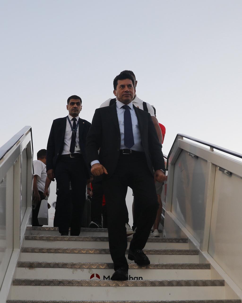 وصول بعثة منتخب مصر من المغرب بعد التأهل للمونديال