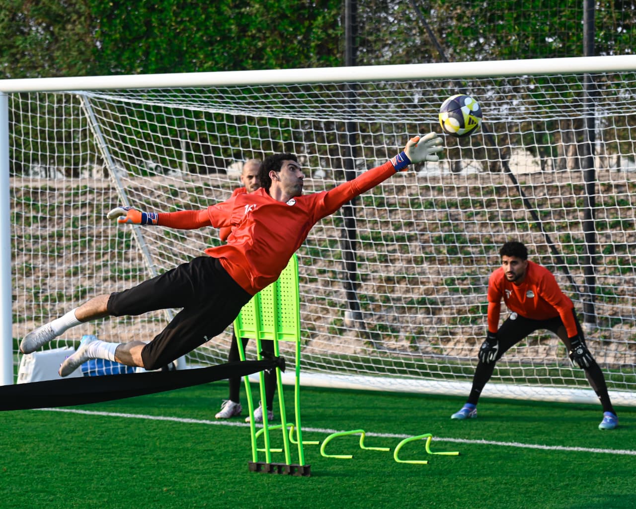 منتخب مصر المشارك في كأس العرب يواصل تحضيراته لمواجهة الإمارات