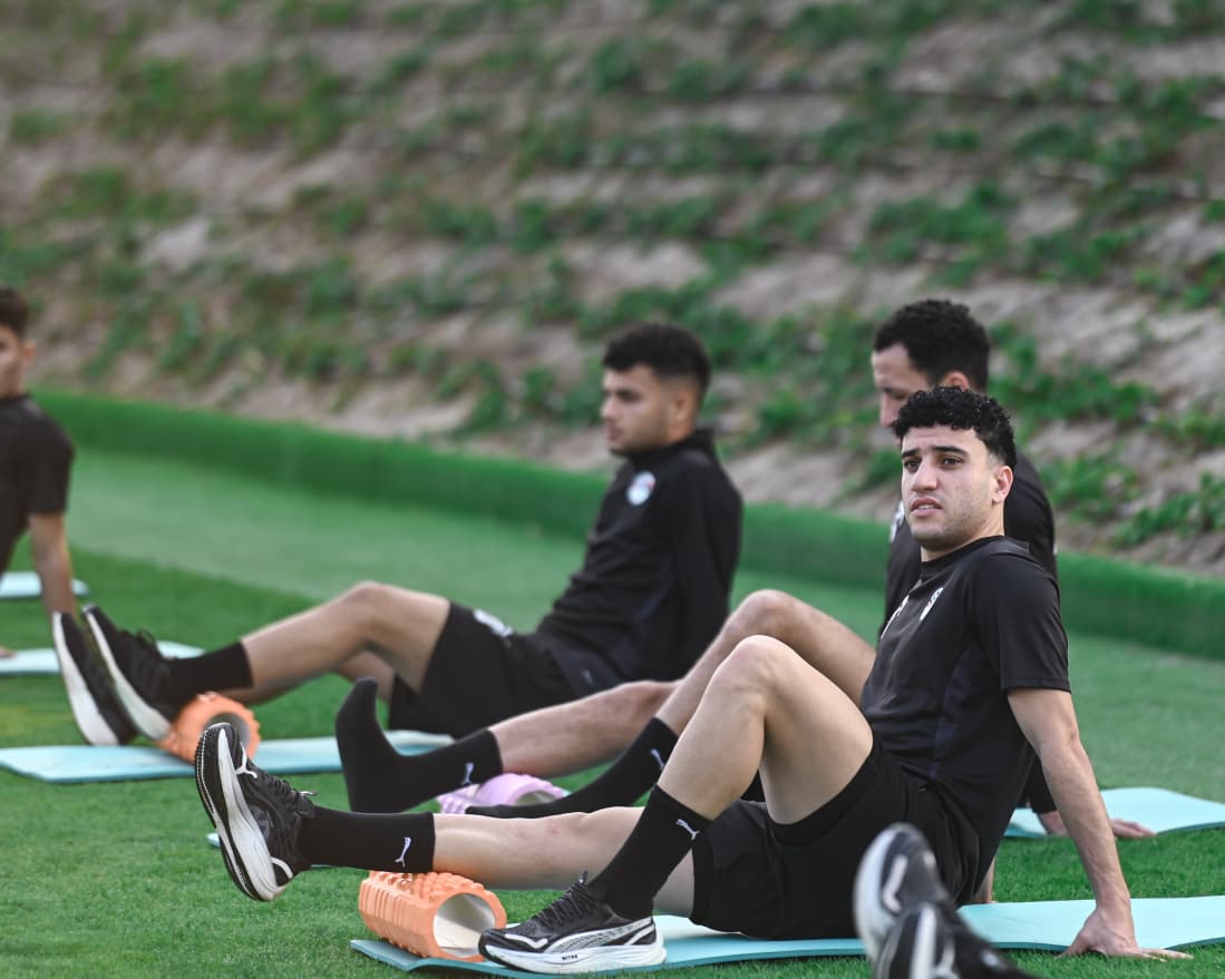 منتخب مصر المشارك في كأس العرب يواصل تحضيراته لمواجهة الإمارات